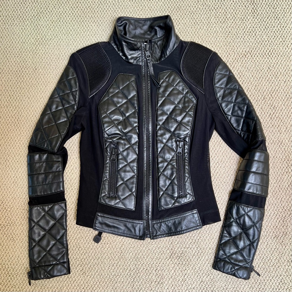 Blanc Noir Moto Jacket
